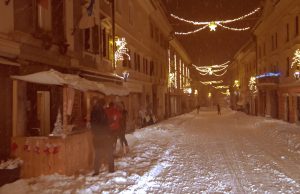 Prvi resni sneg ob koncu leta 2020